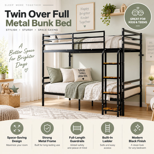 Bunk bed twin over - bed, for