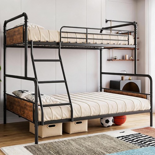 Twin over full metal bunk - twin,