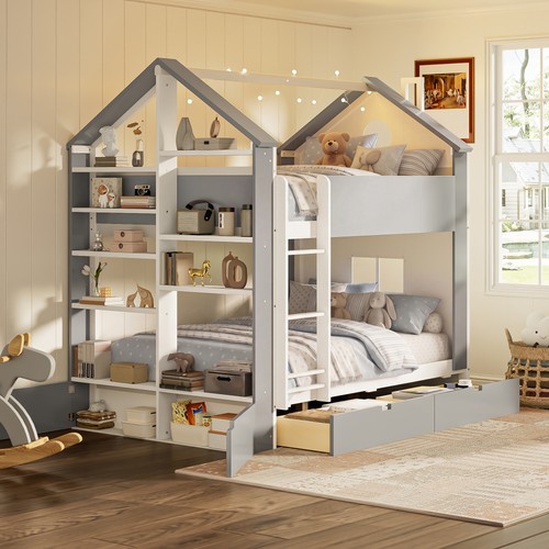Full size bunk bed - bunk, with