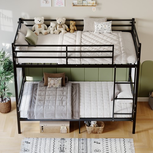 Twin over metal bunk - metal,