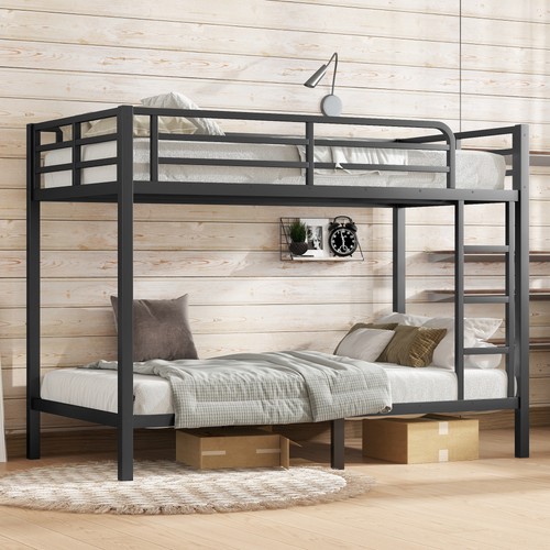 Metal bed frame twin over - frame, xl