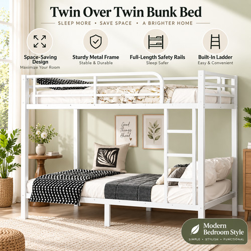 Metal twin over xl - twin,