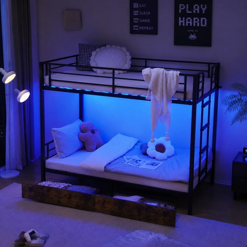 Metal twin over bunk - twin,
