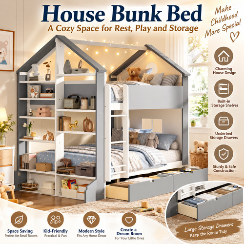 Full size bunk - full, bed